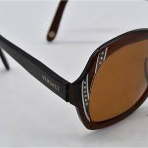 Vintage VERSACE sunglasses MOD. 4183-B GB1/11 1 352N Made in Italy BLACK NEW
